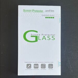 Tempered Glass Screen Protector - White